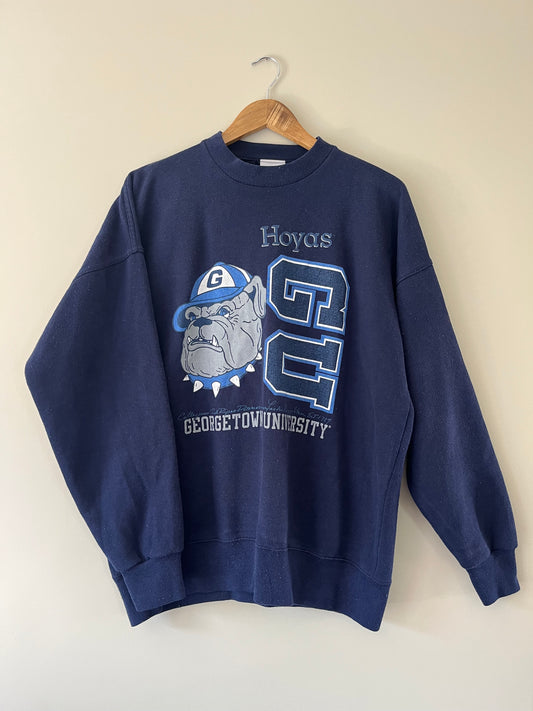 Vintage GeorgeTown Uni Crewneck | XL