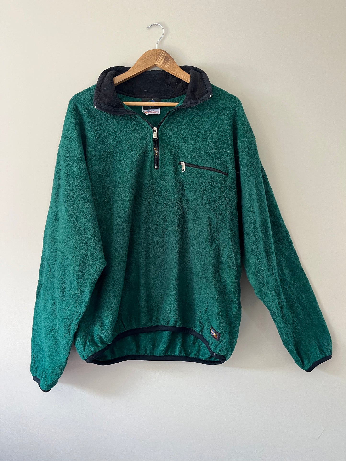 Vintage Perigee 1/4 Zip Fleece | L