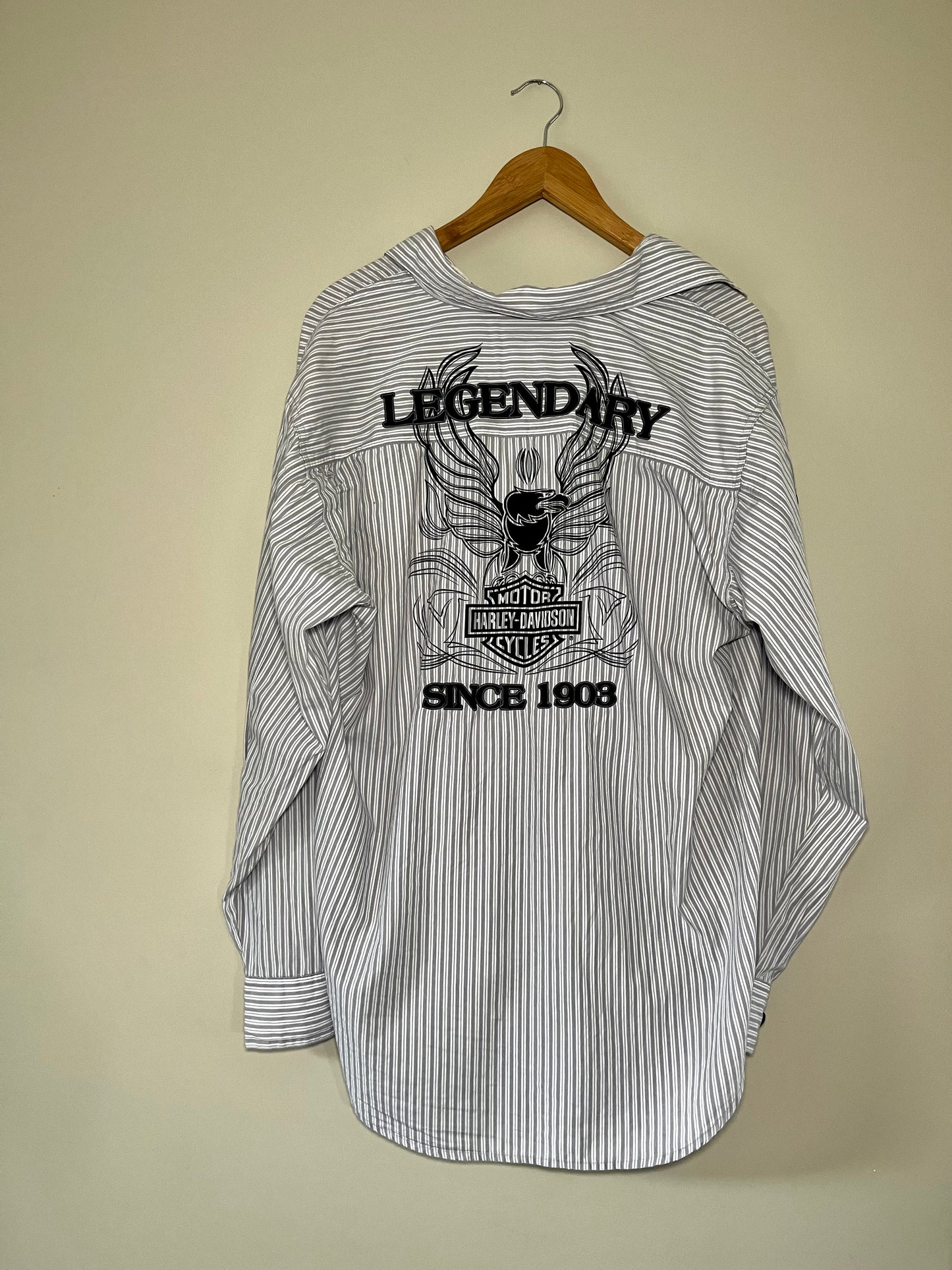 Harley Davidson Button Up Longie | L