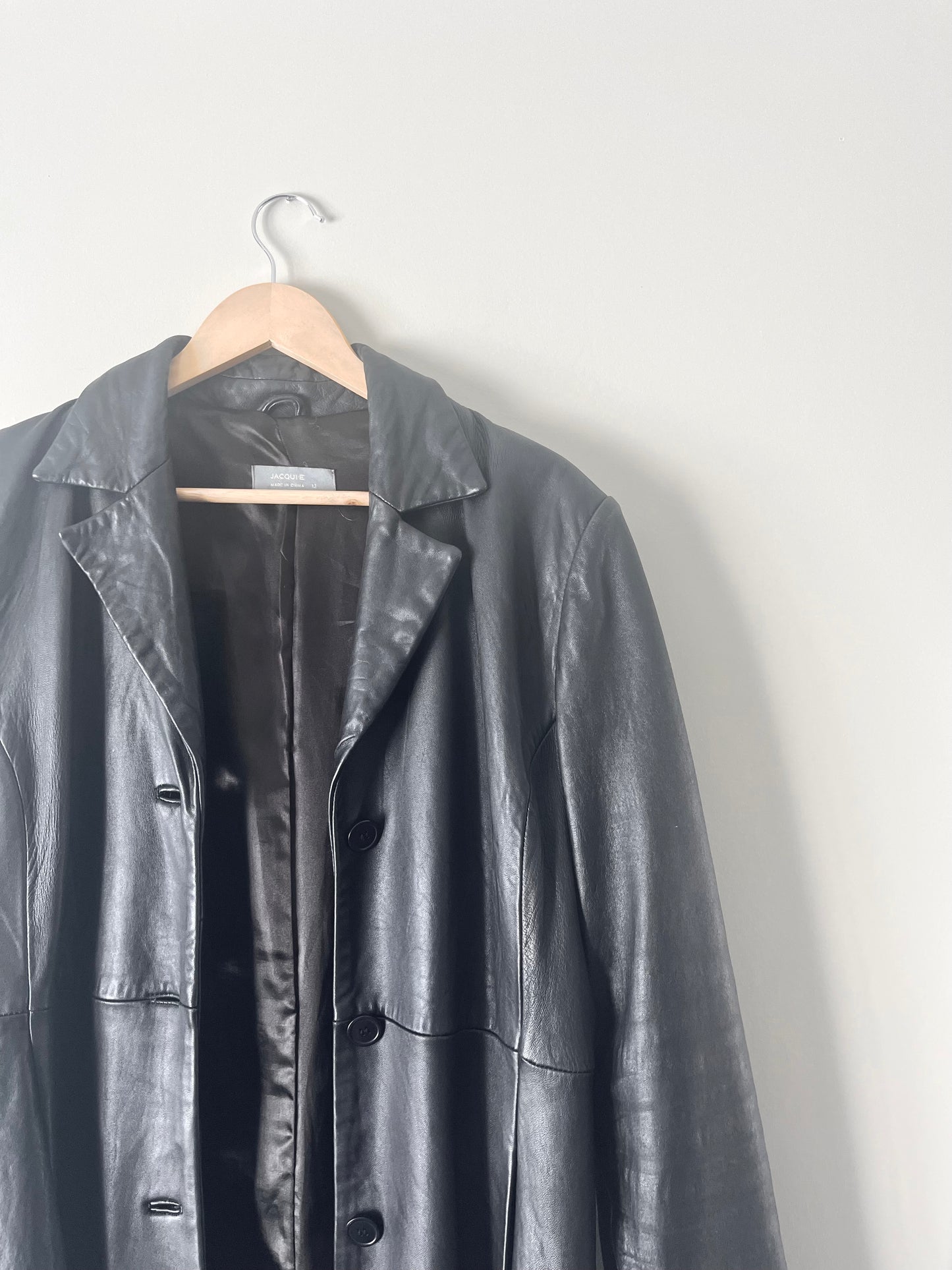 Vintage 00's Leather Jacket | 12