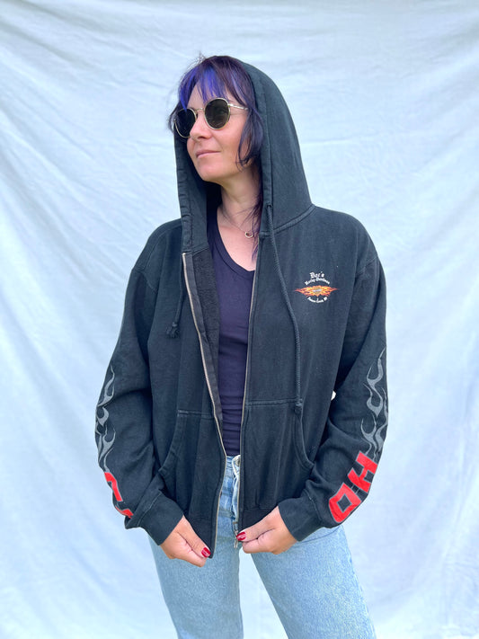 2003 Harley Davidson Zip Hoodie | L