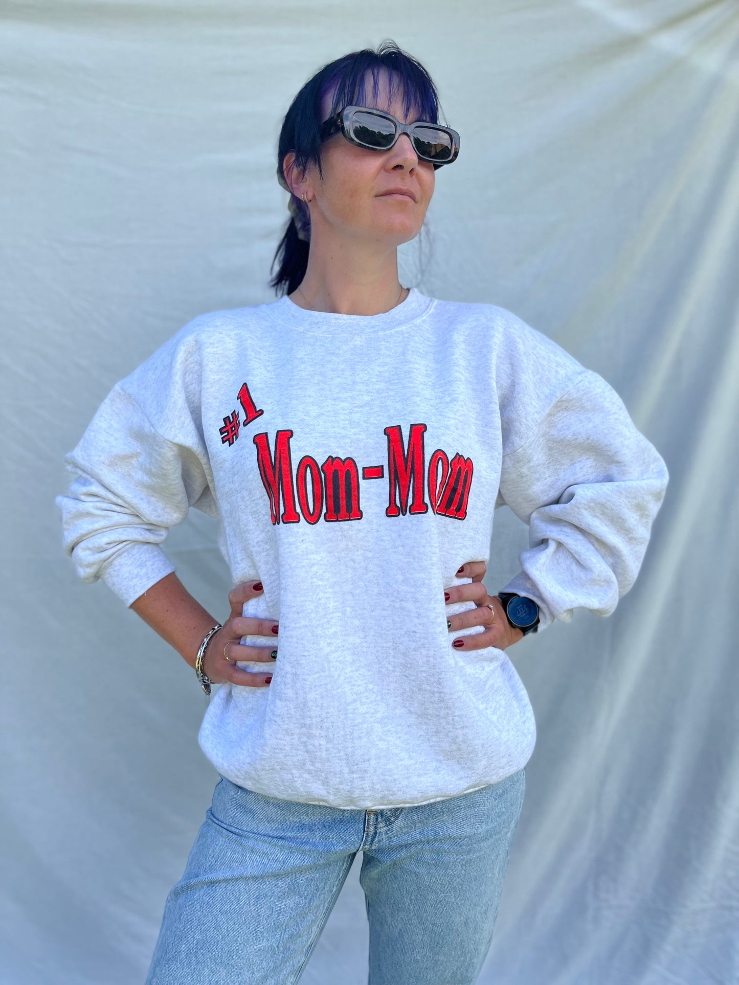 Vintage #1 Mom-Mom Sweater | XL