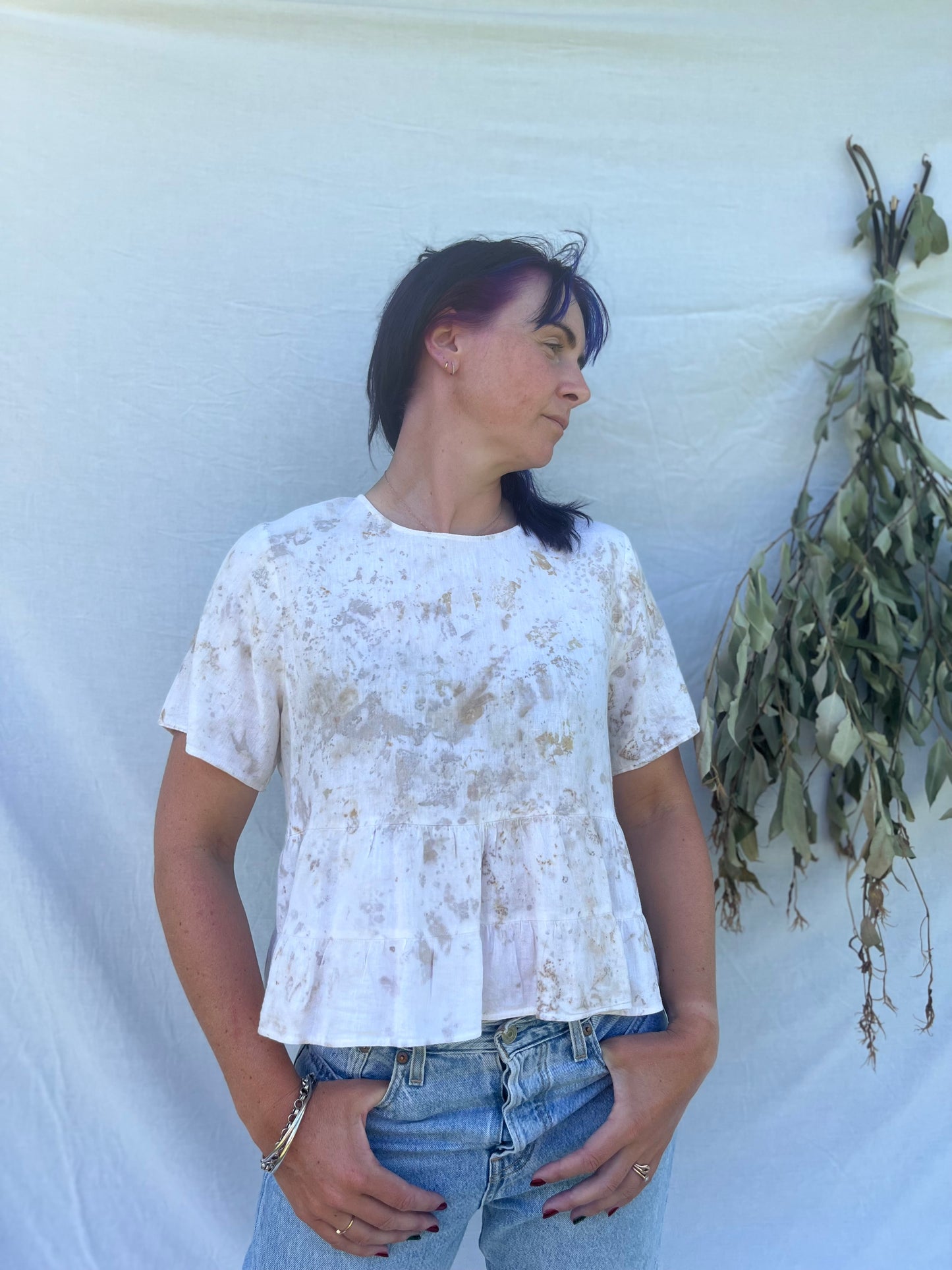 Upcycled Flowy Top | 12