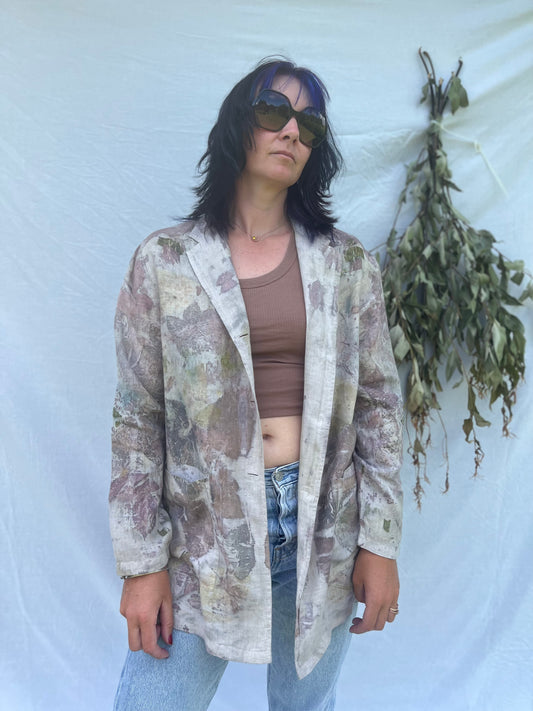 Upcycled Linen Jacket | 12