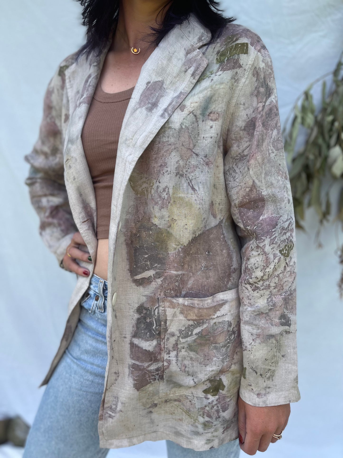 Upcycled Linen Jacket | 12