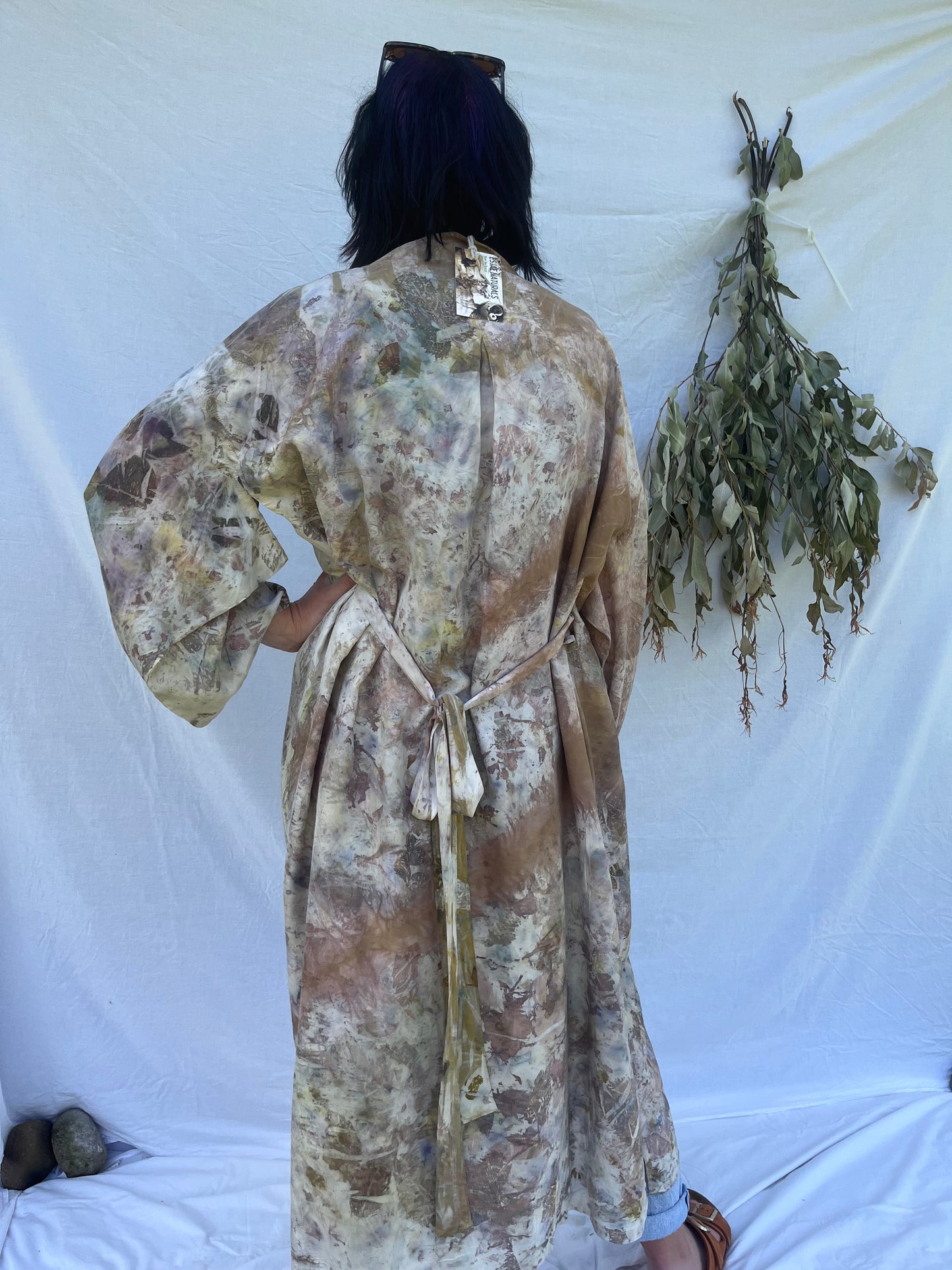 Silk Kimono Style Robe | One Size