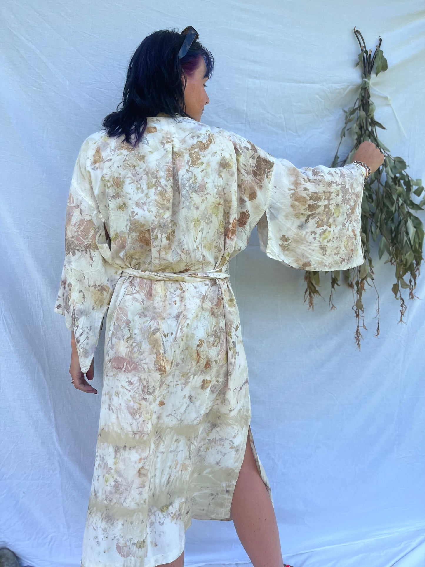 Silk Kimono Style Robe | One Size