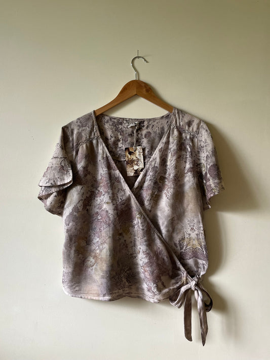 Upcycled Wrap Tee | 14